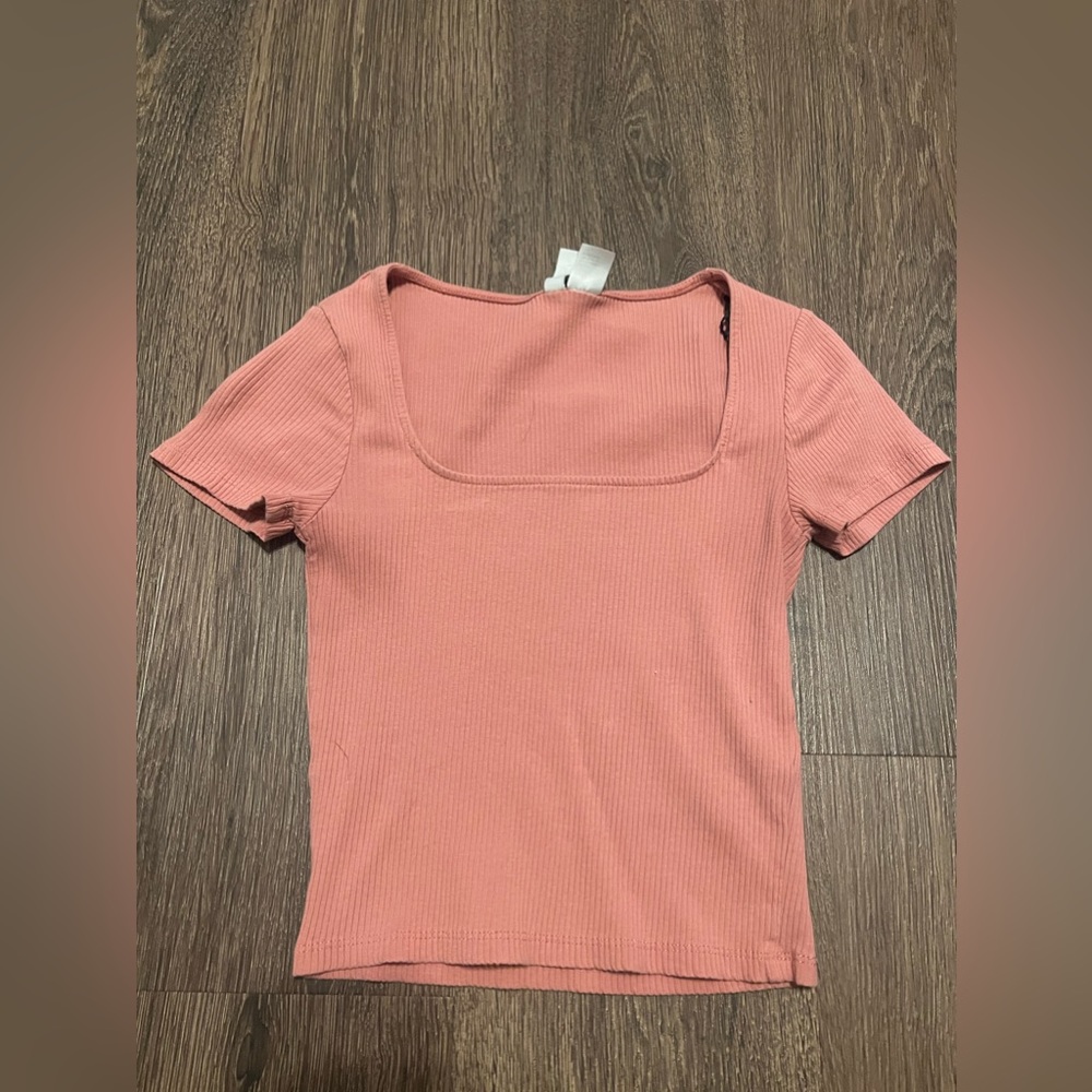 Pink crop top